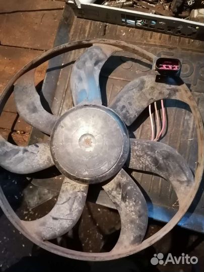 Вентилятор охлаждения volkswagen polo