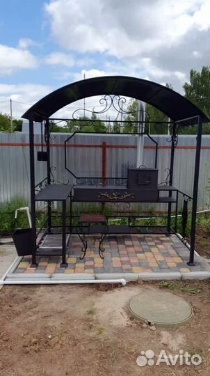 Мангал беседка