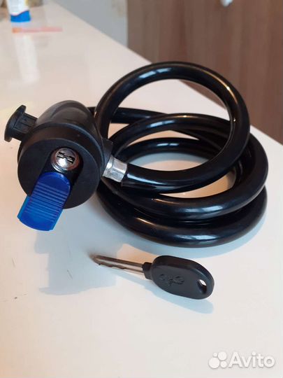 Замок тросовый 1.2м