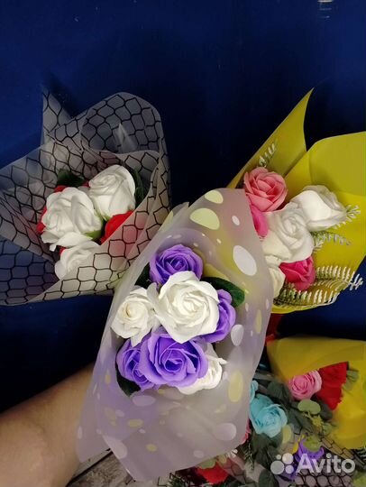 Букет из Мыльных роз