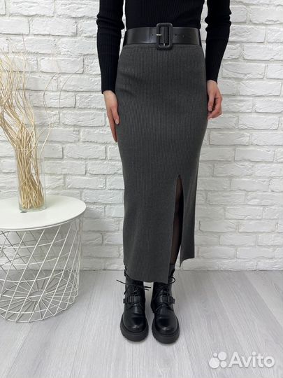 Юбка теплая