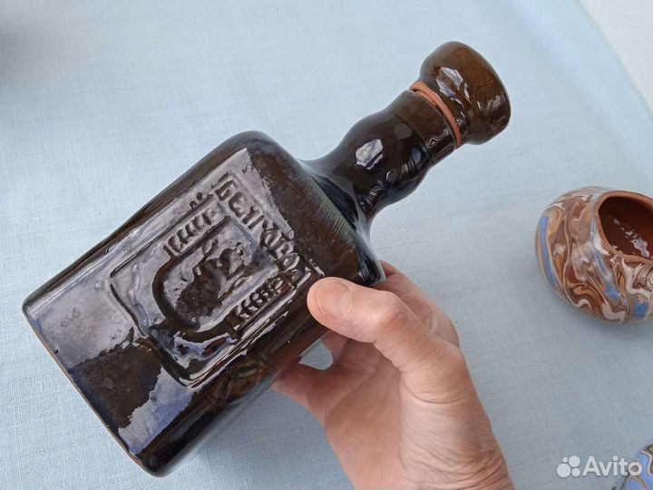 Керамический штоф вазочка кашпо сливочник турка