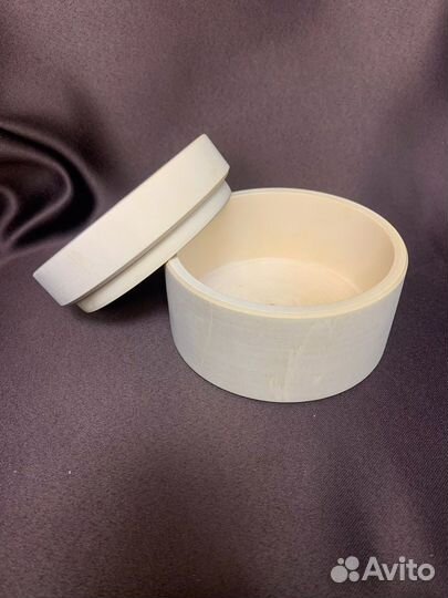 Шкатулка круглая