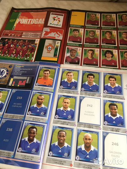 Коллекция футбольных наклеек для обмена/покупки