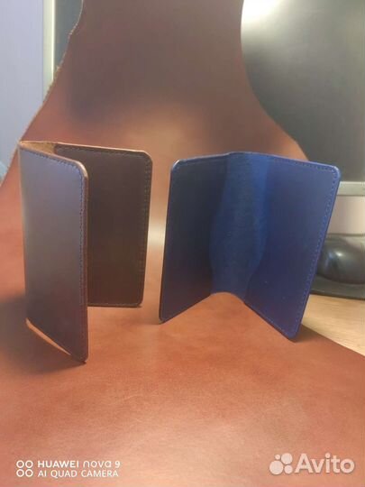 Обложка на паспорт натуральная кожа