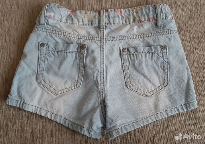 Шорты джинсовые 7-8 лет