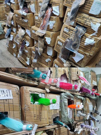 Афрокудри Канекалон Термоволокно с фабрик