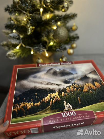 Пазлы 1000 деталей castorland