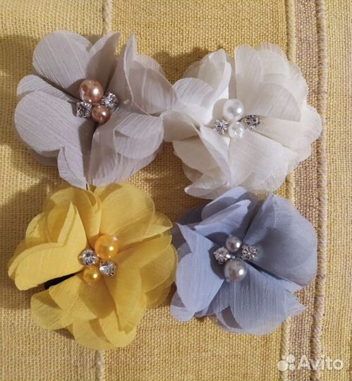 Заколка-цветок для волос
