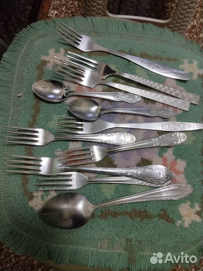 Посуда ложки вилки