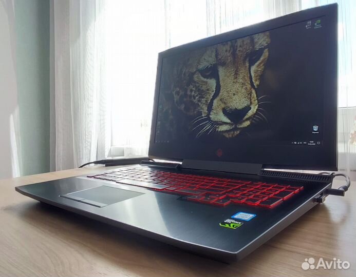 Игровой ноутбук HP omen 17 i5/1000gbssd/16gbddr4