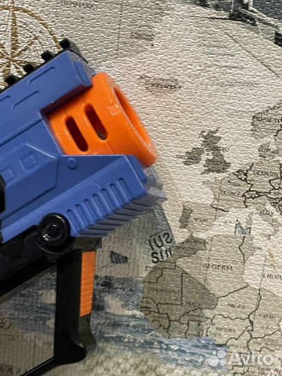 Бластер нерф rival + маска + доп пули