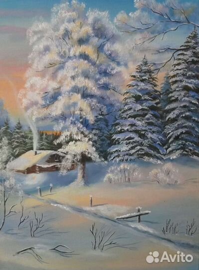 Картина маслом на холсте