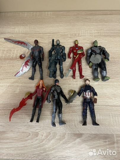 Халк, Железный человек от Marvel от Hasbro