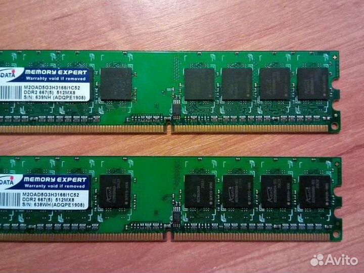 Оперативная память ddr, ddr2