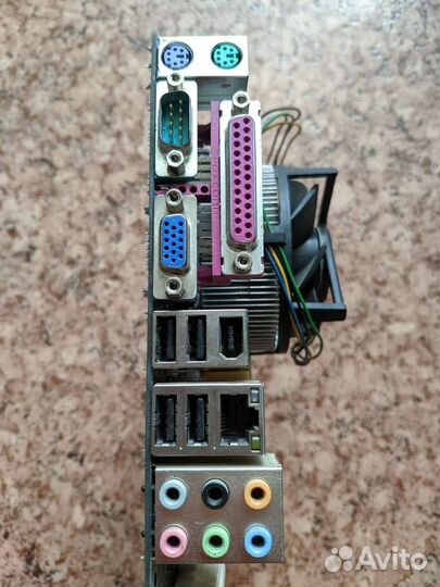 Материнская плата lga 775 ddr2 + Intel Q6600