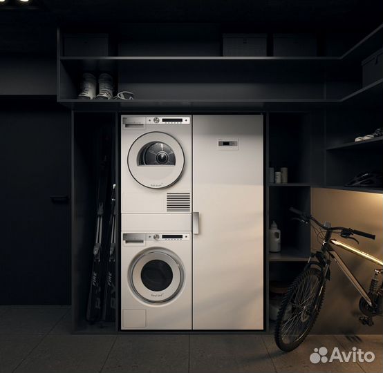 Самая топовая домашняя прачечная Asko Style Белая