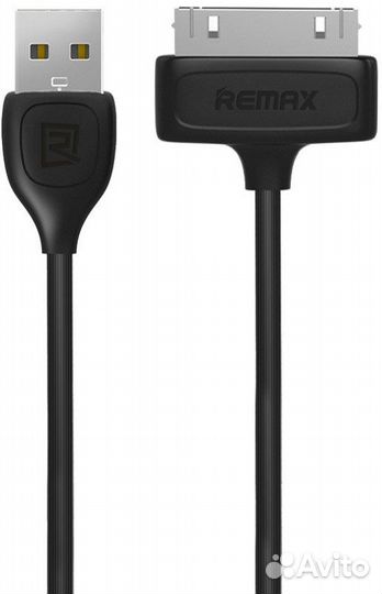 Кабель: iPhone 3G/4/4S длина 1 метр Remax Чёрный