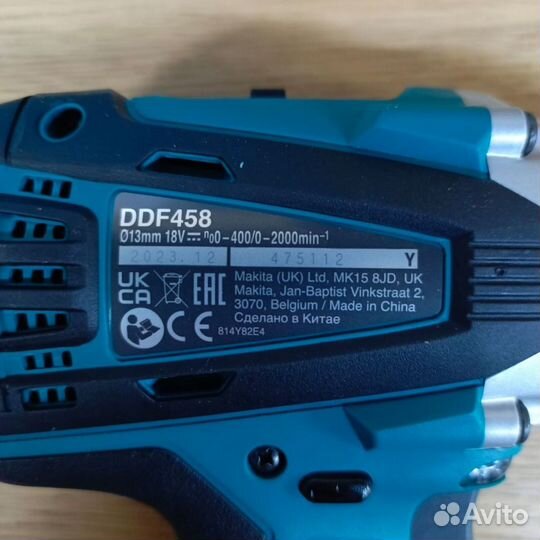 Makita DDF458Z Шуруповерт Новая