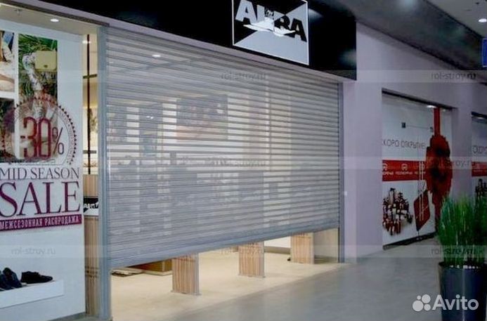 Гаражные ворота рольставни