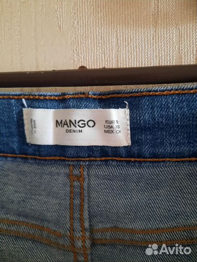 Юбка джинсовая Mango