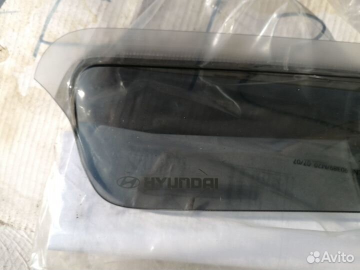 Дефлектора передних дверей Хендай Гетц 5д. Новые