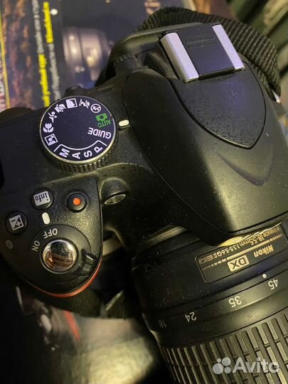 Фотоаппарат зеркальный Nikon d3200 kit 18-55 vr