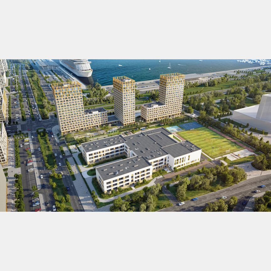 2-к. квартира, 60,1 м², 5/18 эт.