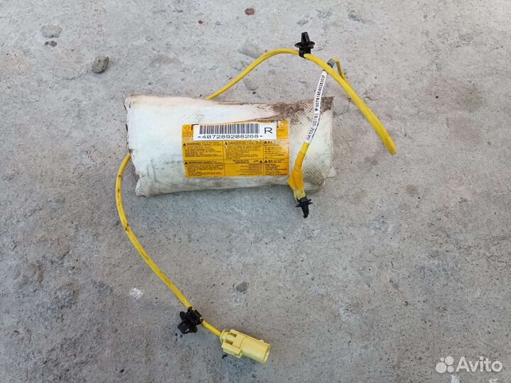 Подушка безопасности в сиденье Citroen c- crosser