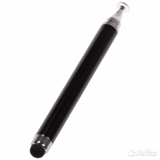 Стилус Zibelino универсальный 2в1 черный #377608