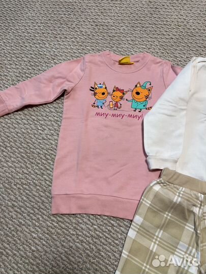 Вещи пакетом на девочку 98 см