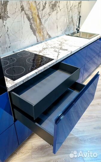 Современная кухня на заказ мдф фасады