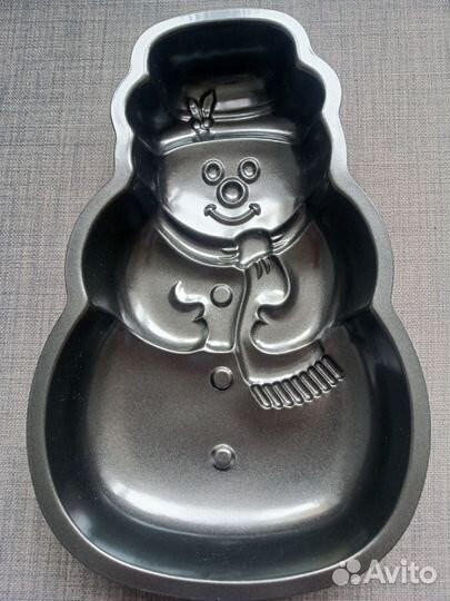 Форма для выпечки. Снеговик