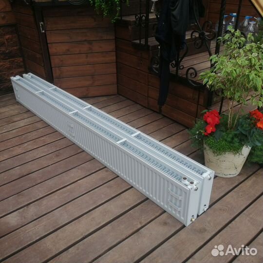 Rommer 11/300/2600 радиатор стальной панельный бок