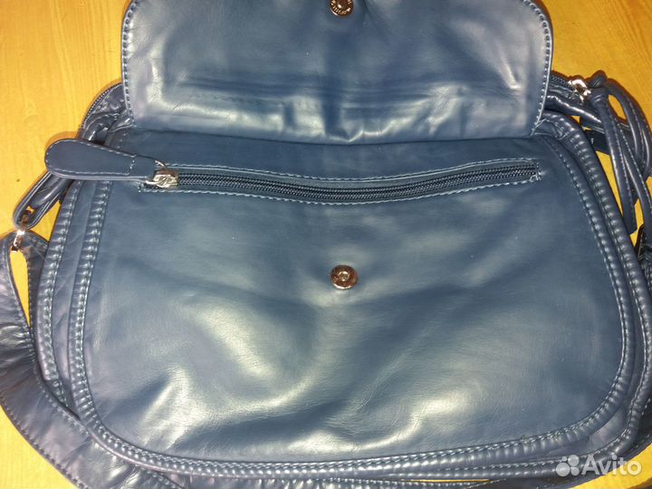 Сумка темно-синяя