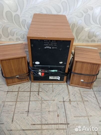 Сабвуфер и колонки