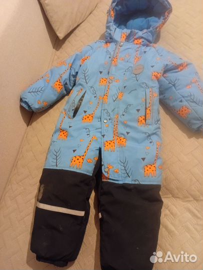 Зимний комбинезон для мальчика 104