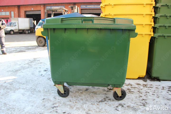 Пластиковый контейнер 660л Ш6454