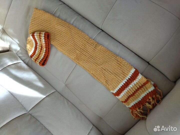 Комплекты шапка+длинный шарф