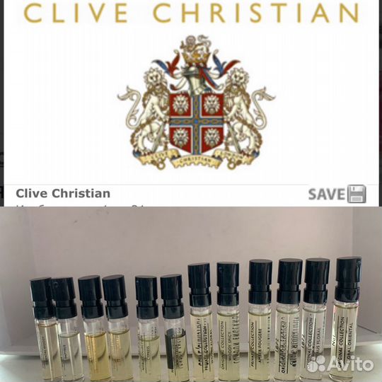 Духи clive christian