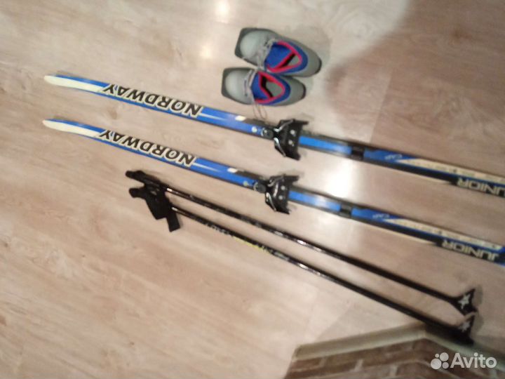 Лыжи беговые детские 150 с ботинками