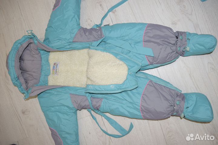 Комбинезон с меховой подстежкой