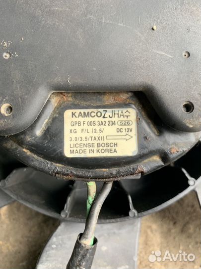 Вентилятор охлаждения Хундай XG