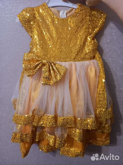 Платье для девочки балеро