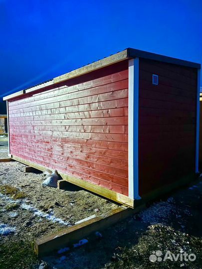 Мобильная баня из бруса