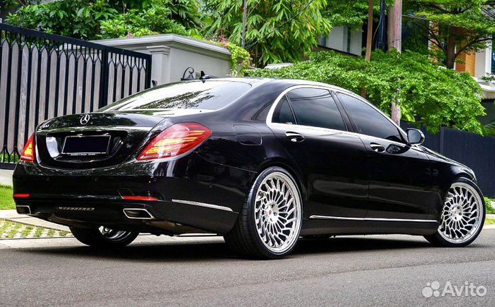 Диски кованные R20 Vossen на Mercedes S Class W222