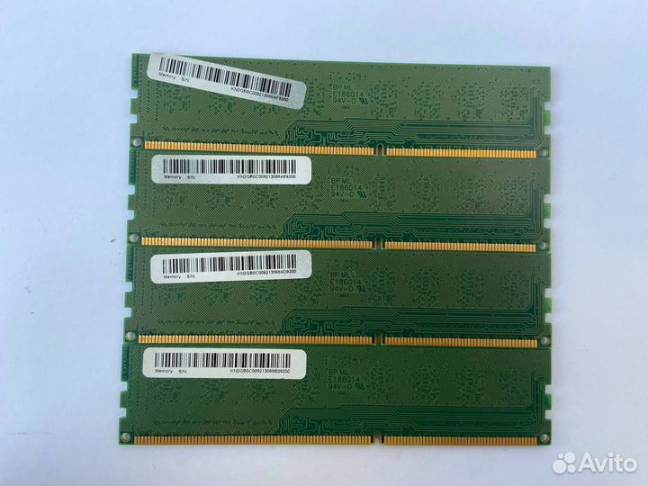 8GB (2GB x4) DDR3 Adata 1333 MHz