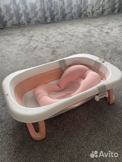 Детская ванночка складная с гамаком