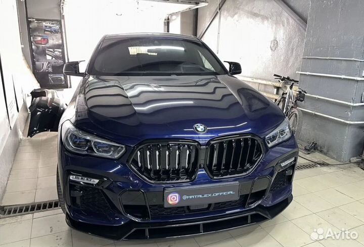 Обвес Performance BMW G06 X6, сплиттер лезвия диф