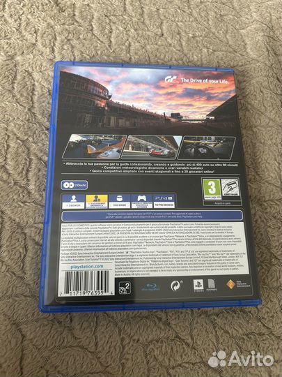 Gran Turismo 7 ps4 диск (русские субтитры)